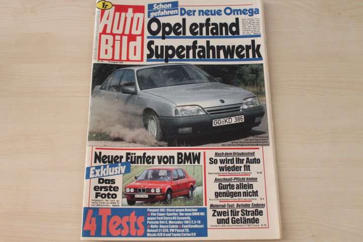 Deckblatt Auto Bild (34/1986)